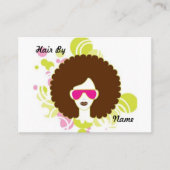 Hairstylist Visitenkarte (Vorderseite)