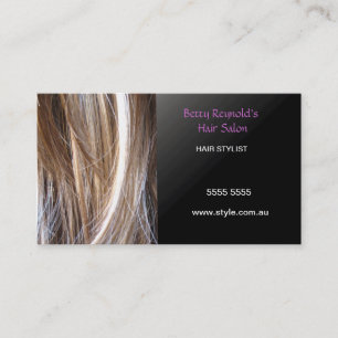 Hairstylist-Visitenkarte Visitenkarte