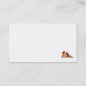 Hairstylist-Visitenkarten Visitenkarte (Rückseite)