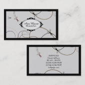 Hairstylistfriseursalonservice-Abdeckung Visitenkarte (Vorne/Hinten)