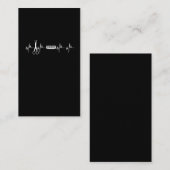 Hairstylists-Herzschlag-Liebe-Friseur Visitenkarte (Vorne/Hinten)