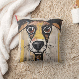 Hairy Abstrakt Dog Kissen