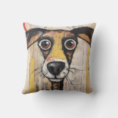 Hairy Abstrakt Dog Kissen (Rückseite)