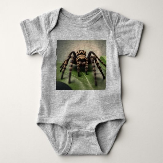 Hairy Australian Tarantula: Der sanfte Riese der N Baby Strampler (Vorderseite)