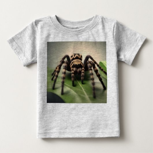 Hairy Australian Tarantula: Der sanfte Riese der N Baby T-shirt (Vorderseite)