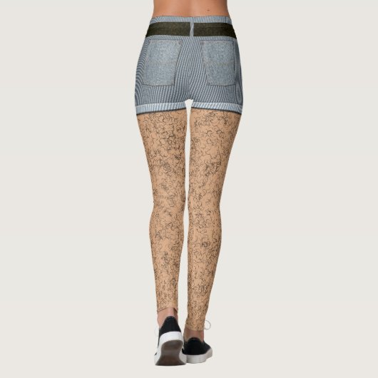 Hairy Legs Leggings (Rückseite)