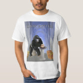 Hairy Potter Design T-Shirt (Vorderseite)