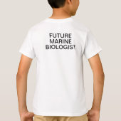 Haischutz Keine Haie Kein Meer T-Shirt (Rückseite)