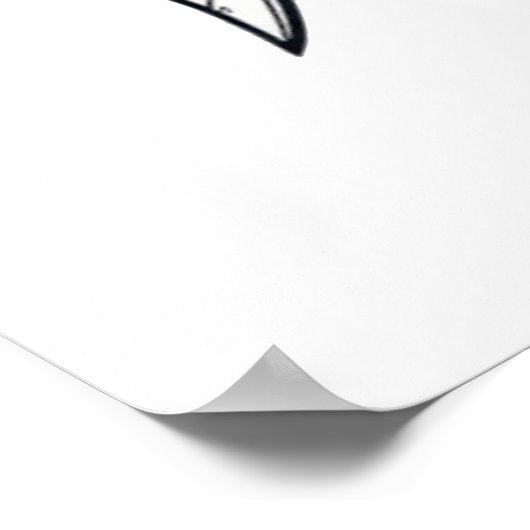 Haiskizze Poster (Ecke)