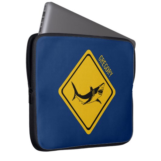 Haistraßenschild Laptopschutzhülle (Vorne Rechts)