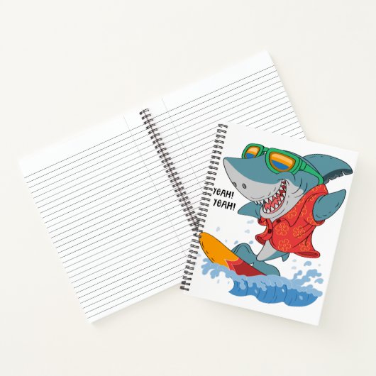 Haisurfen Notizblock (Innenseite)