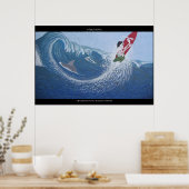 Haisurfen Poster (Küche)