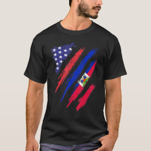 Haithamaica Grown Flag USA Patriot Heritage Mont T-Shirt