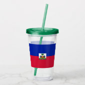 Haiti Acryltrinkbecher (Rückseite)
