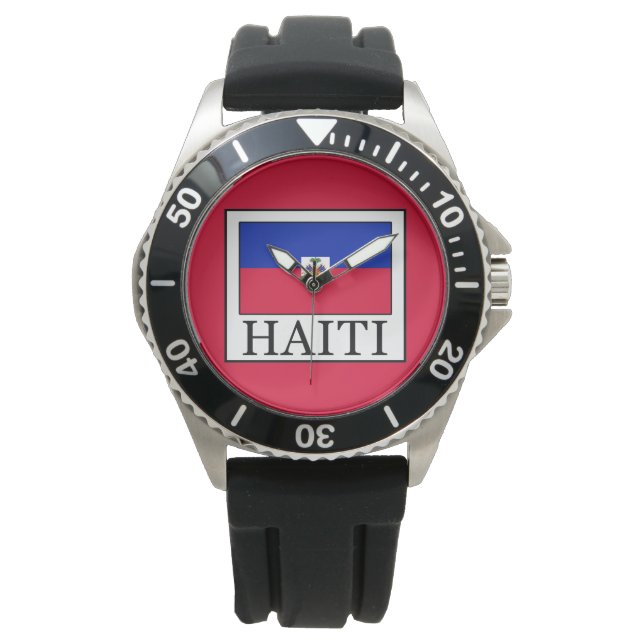 Haiti Armbanduhr (Vorderseite)