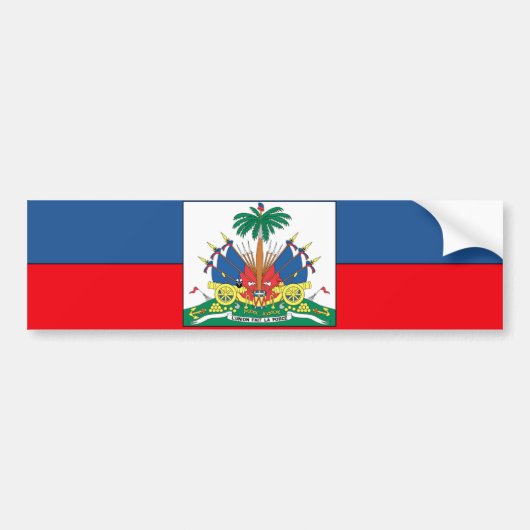 Haiti Autoaufkleber (Vorne)