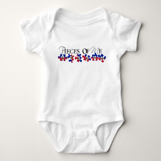 Haiti-Baby-Shirt Baby Strampler (Vorderseite)
