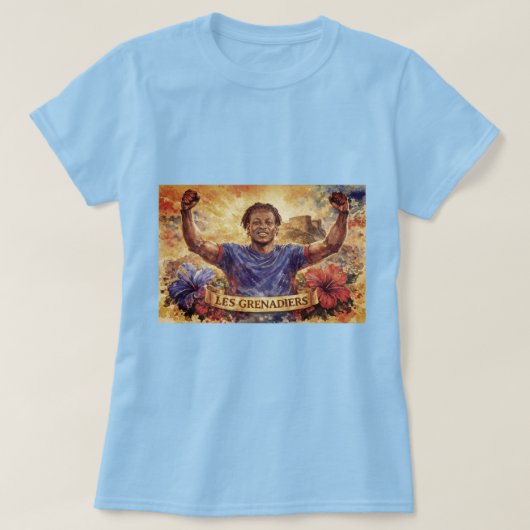 Haiti Back in the World Cup T-Shirt (Design vorne)