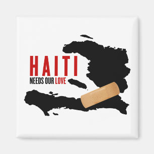 Haiti benötigt unsere Liebe Magnet