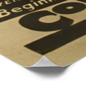 Haiti Black Napoleon Vintag 1938 WPA-Poster Poster (Ecke)