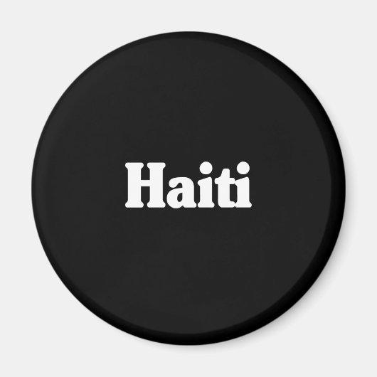 Haiti Classic Style Magnet (Vorne)