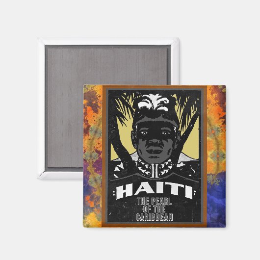 HAITI Die Perle der Karibik Magnet (Vorderseite/Rückseite)