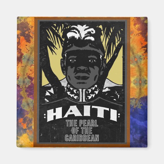 HAITI Die Perle der Karibik Magnet (Vorne)