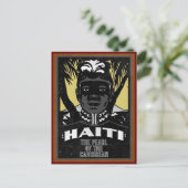 HAITI Die Perle der Karibik Postkarte (Stehend Vorderseite)