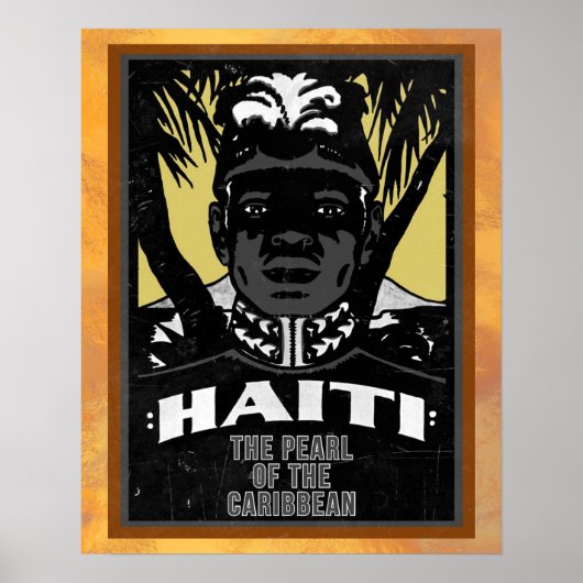 HAITI Die Perle des karibischen Posters Poster (Vorne)