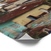 Haiti - Digitale Wandmalerei / Portrait Poster (Ecke)