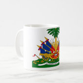 Haiti-Emblem Kaffeetasse (Vorderseite Links)
