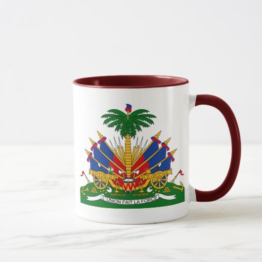 Haiti-Emblem Tasse (Rechts)