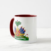 Haiti-Emblem Tasse (Vorderseite Links)
