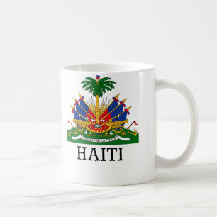 HAITI - Emblem/Wappen/Flagge/Symbol Kaffeetasse