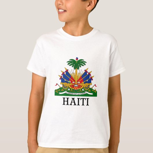 HAITI - Emblem/Wappen/Flagge/Symbol T-Shirt (Vorderseite)