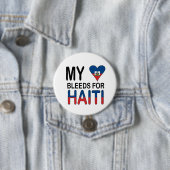 Haiti-Entlastungs-Valentinsgruß-Knöpfe Button (Beispiel)