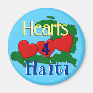 Haiti-Entlastungvalentine-Kühlschrankmagnete Magnet