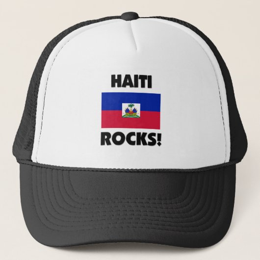Haiti-Felsen Truckerkappe (Vorderseite)