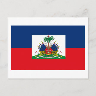 Haiti Flag Postkarte