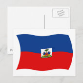 Haiti Flag Postkarte (Vorne/Hinten)