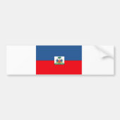 Haiti-Flagge Autoaufkleber (Vorne)