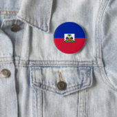 Haiti-Flagge Button (Beispiel)