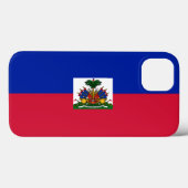 Haiti-Flagge Case-Mate iPhone Hülle (Rückseite (Horizontal))