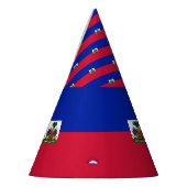 Haiti-Flagge Partyhütchen (Links)