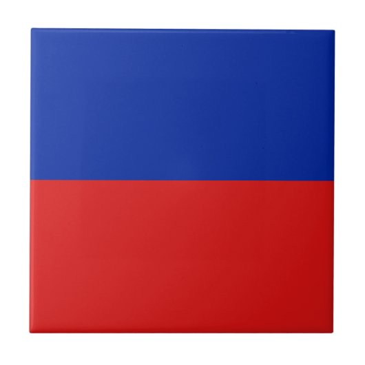 Haiti-Flaggen-Keramik-Fliese Fliese (Vorderseite)
