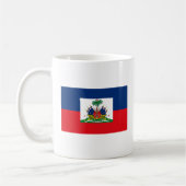 Haiti-Flaggen-Tasse Kaffeetasse (Links)