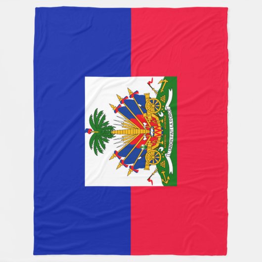 Haiti Fleecedecke (Vorderseite)