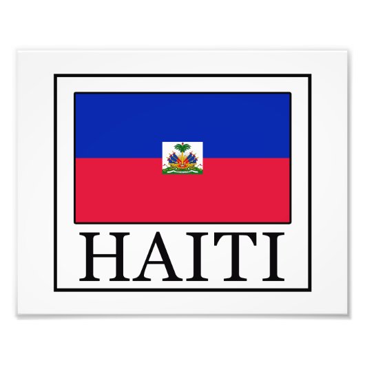 Haiti Fotodruck (Vorne)