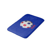 Haiti Fußball Badematte (Schrägansicht)