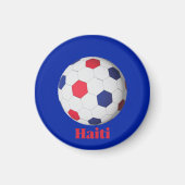 Haiti Fußball Magnet (Vorne)